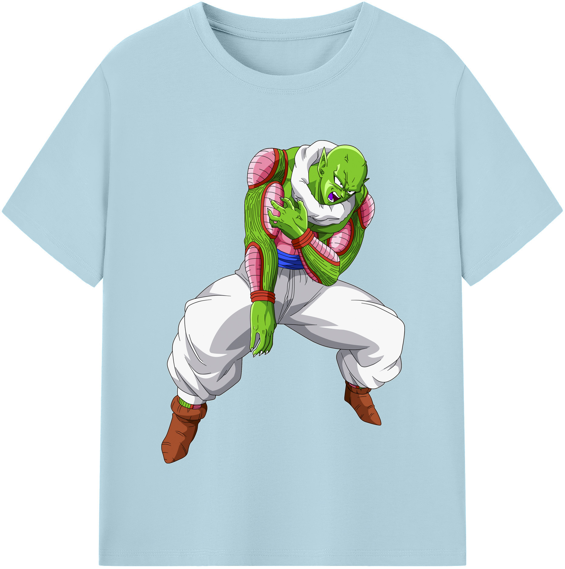 （画像用） ドラゴンボール ピッコロ DRAGON BALL Piccolo 綿100％半袖Tシャツ（フロントプリント）